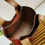 Prada Women Calf Leather Handbag-Orange – Image 9