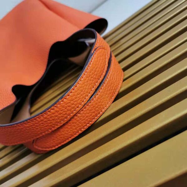 Prada Women Calf Leather Handbag-orange (7)