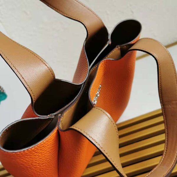 Prada Women Calf Leather Handbag-orange (9)