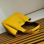 Prada Women Calf Leather Handbag-Yellow – Bild 6