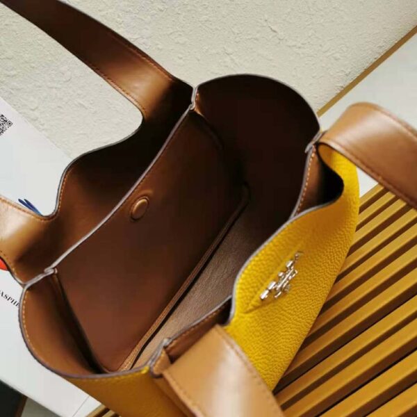 Prada Women Calf Leather Handbag-yellow (9)