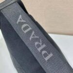 Prada Women Canvas Prada Triangle Bag-Black - Bild 7