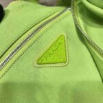 Prada Women Canvas Prada Triangle Bag-Lime - Imagen 6