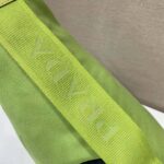 Prada Women Canvas Prada Triangle Bag-Lime - Imagen 8
