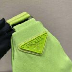 Prada Women Canvas Prada Triangle Bag-Lime - Imagen 7