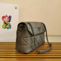 Prada Women Large Nappa Leather Prada Spectrum Bag-grey (1)