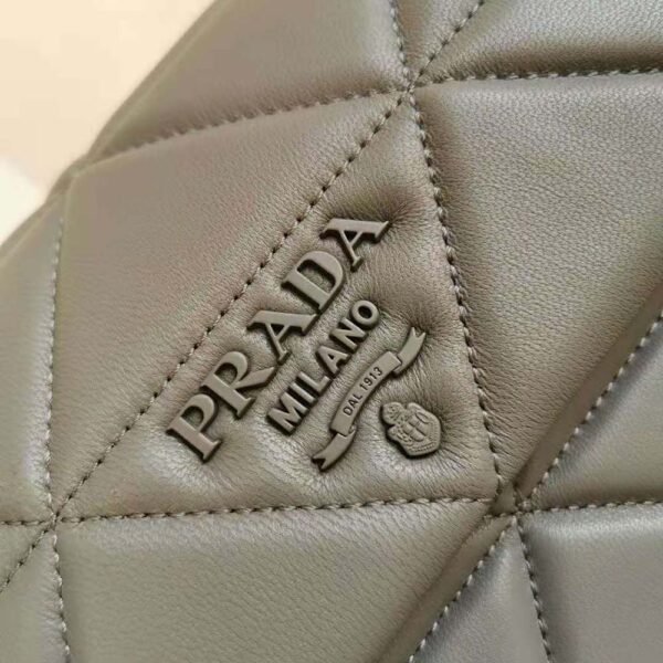 Prada Women Large Nappa Leather Prada Spectrum Bag-grey (9)