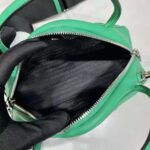 Prada Women Leather Prada Triangle Bag-Green - Bild 9
