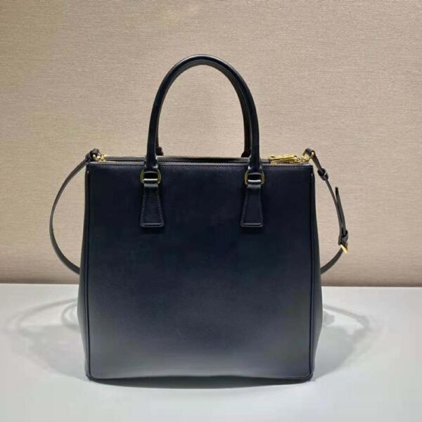 Prada Women Medium Prada Galleria Saffiano Leather Bag-black (5)