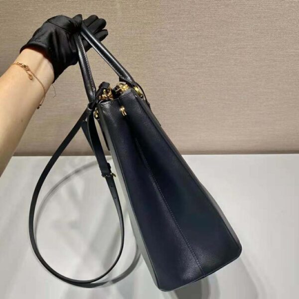 Prada Women Medium Prada Galleria Saffiano Leather Bag-black (6)