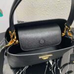 Prada Women Medium Saffiano Leather Prada Matinee Bag-Black – Image 6