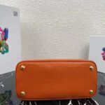 Prada Women Medium Saffiano Leather Prada Matinee Bag-Orange - Image 5