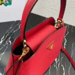 Prada Women Medium Saffiano Leather Prada Matinee Bag-Red - Bild 7