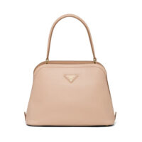 Prada Women Medium Saffiano Leather Prada Matinée Bag-sandy (1)