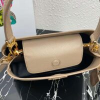 Prada Women Medium Saffiano Leather Prada Matinée Bag-sandy (1)