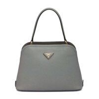Prada Women Medium Saffiano Leather Prada Matinée Bag-silver (0)