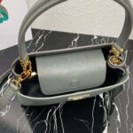 Prada Women Medium Saffiano Leather Prada Matinee Bag-Grey - Image 5
