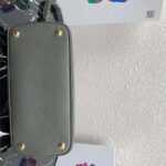 Prada Women Medium Saffiano Leather Prada Matinee Bag-Grey - Image 8