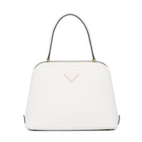 Prada Women Medium Saffiano Leather Prada Matinée Bag-white (1)