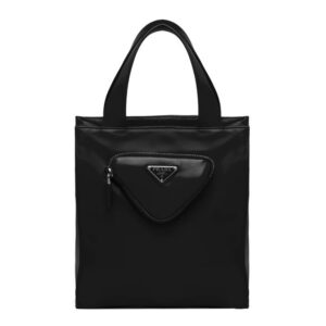 Prada Women Nappa Leather Tote Bag-Black