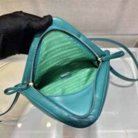 Prada Women Padded Nappa Leather Handbag-Lime (1)
