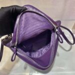 Prada Women Padded Nappa Leather Handbag-Purple - Bild 7