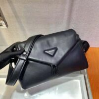 Prada Women Padded Nappa Leather Prada Signaux Bag-black (1)