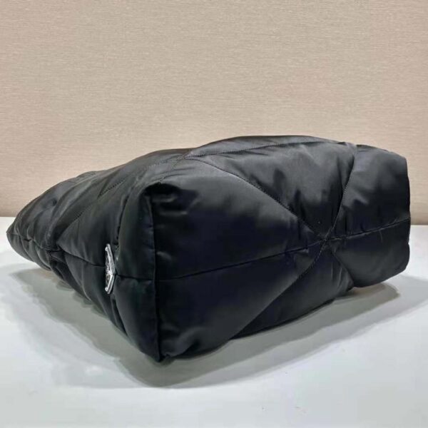 Prada Women Padded Re-Nylon Tote Bag-black (6)