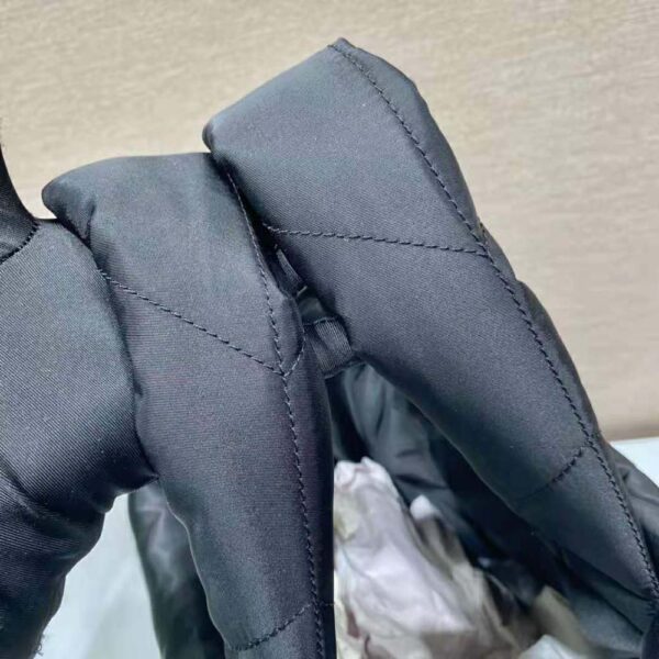 Prada Women Padded Re-Nylon Tote Bag-black (7)