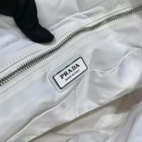 Prada Women Padded Re-Nylon Tote Bag-white (1)