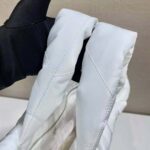 Prada Women Padded Re-Nylon Tote Bag-White - Image 9