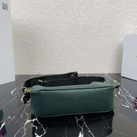 Prada Women Prada Re-Edition 2005 Saffiano Leather Bag-dark green (1)