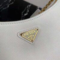 Prada Women Prada Re-Edition 2005 Saffiano Leather Bag-white (1)