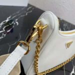 Prada Women Prada Re-Edition 2005 Saffiano Leather Bag-White - Image 8