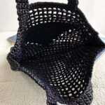Prada Women Raffia Tote Bag-Black - Image 6