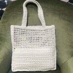 Prada Women Raffia Tote Bag-White – Image 3