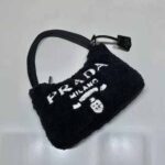Prada Women Re-Edition 2000 Terry Mini-Bag-Black - Bild 5