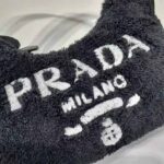 Prada Women Re-Edition 2000 Terry Mini-Bag-Black - Bild 9