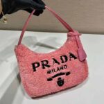 Prada Women Re-Edition 2000 Terry Mini-Bag-Pink - Bild 5