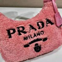 Prada Women Re-Edition 2000 Terry Mini-Bag-Pink (1)