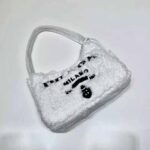 Prada Women Re-Edition 2000 Terry Mini-Bag-White - Bild 4