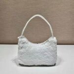 Prada Women Re-Edition 2000 Terry Mini-Bag-White - Bild 5