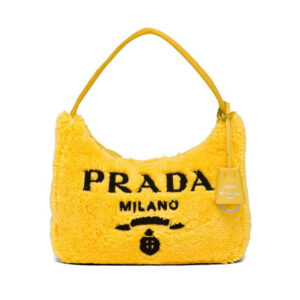 Prada Women Re-Edition 2000 Terry Mini-Bag-Yellow