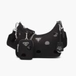 Borsa a pois in nylon Re-Nylon, riedizione 2005 di Prada Women