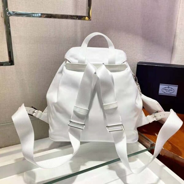 Prada Women Re-Nylon Medium Backpack-white (4)