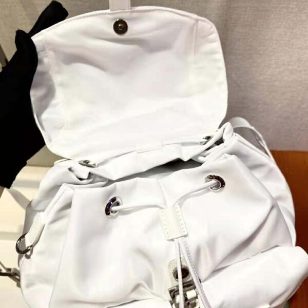 Prada Women Re-Nylon Medium Backpack-white (7)