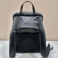 Prada Women Re-Nylon Padded Backpack with Hood (1)