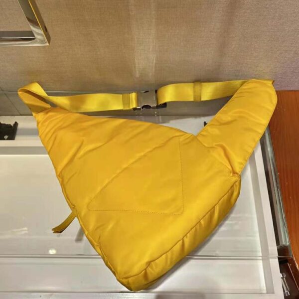 Prada Women Re-Nylon and Leather Backpack-Yellow (7)