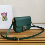 Prada Women Saffiano Leather Prada Embleme Bag-Green - Bild 4