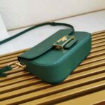 Prada Women Saffiano Leather Prada Embleme Bag-Green - Bild 6